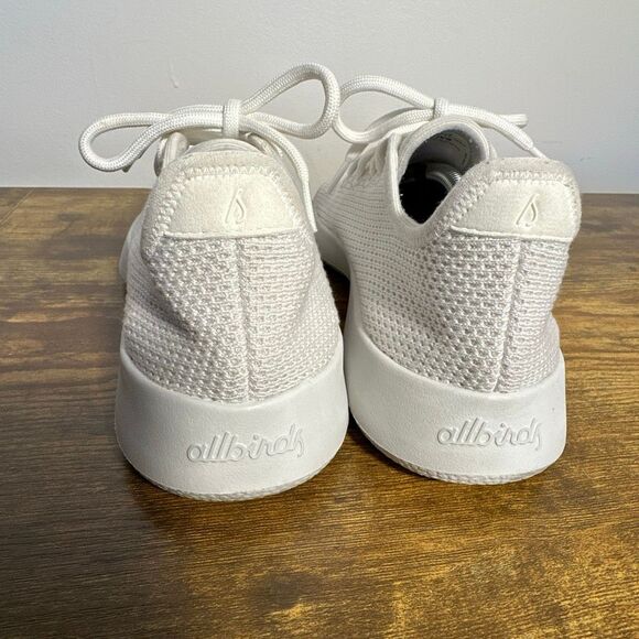 Allbirds Shoes Womens 8 White Tree Runner Trainers Comfort Sneakers - Picture 7 of 11